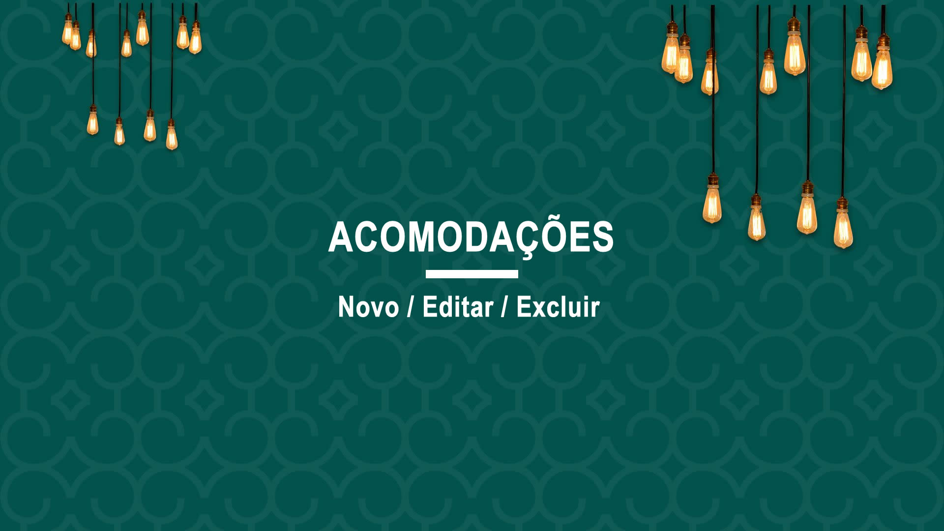 Acomodações